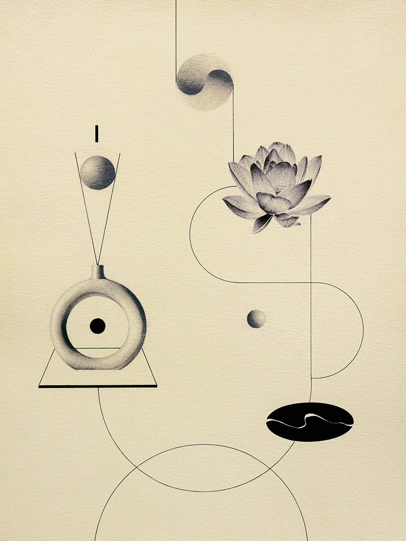 Framed Original - Synchronicity – The Bête Collective